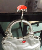 Ruby Heart Hang'em High® Foldable Purse Hanger