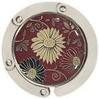 Red Floral Hang'em High® Foldable Purse Hanger
