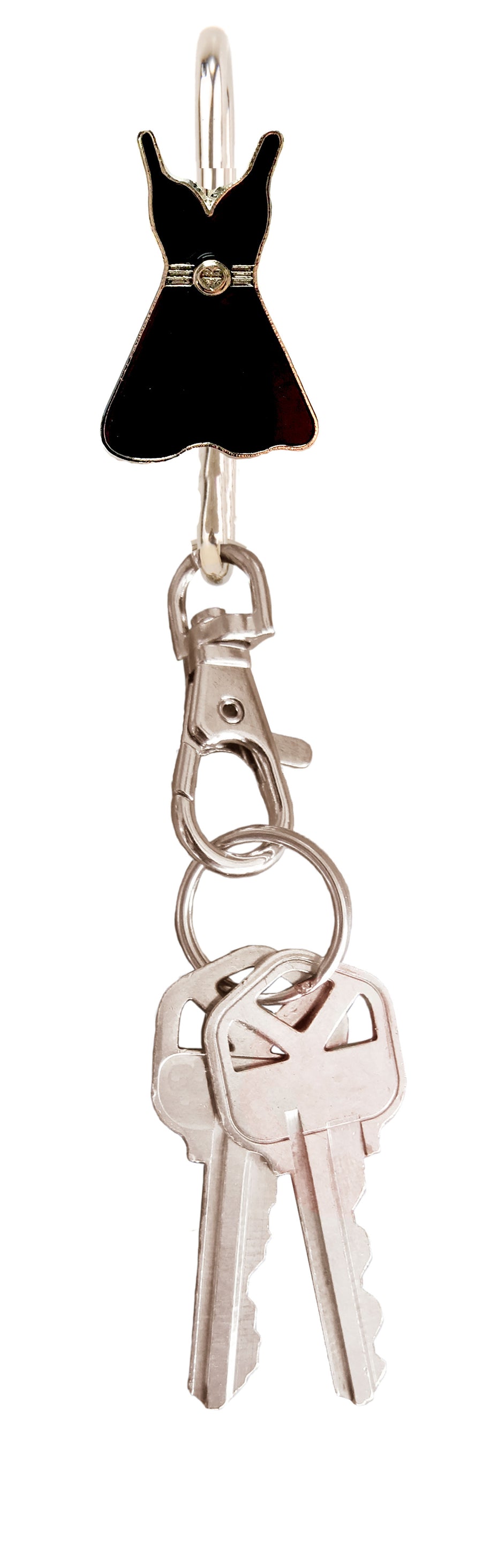 Black Dress with Heart at Waist Finders Key Purse®