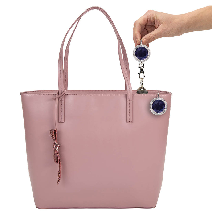 Blue-Purple GEM Finders Key Purse®