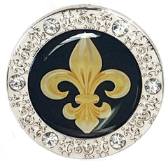 Fleur de Lis BLING Finders Key Purse®