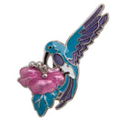 Pink & Blue Hummingbird Finders Key Purse®