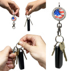 American Flag BLING Finders Key Purse®
