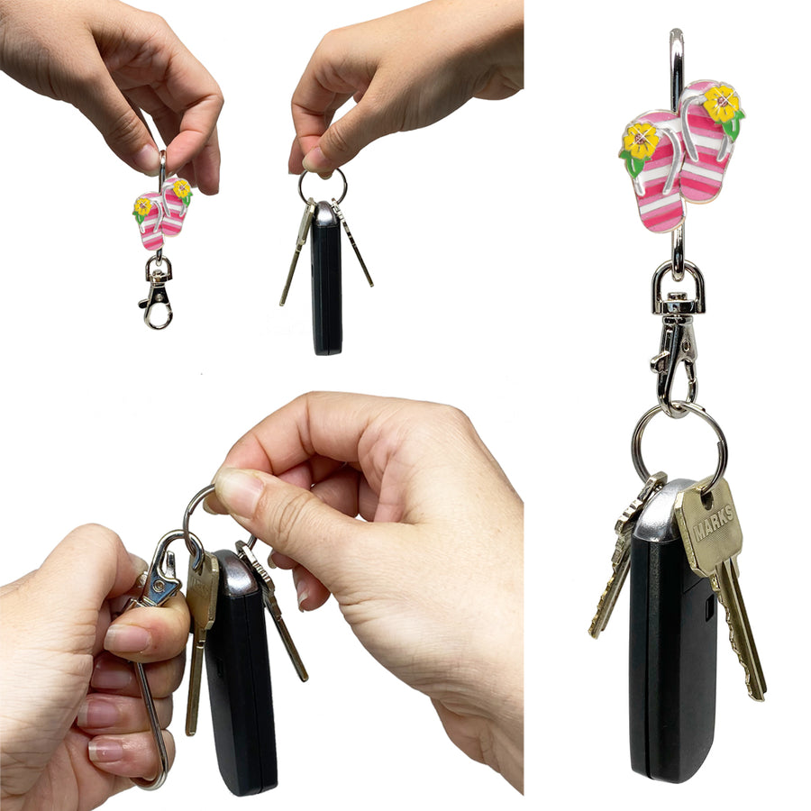 Unisex Mini Key Coin Wallet Women Men Coin Housekeeper Keychain Purse  Organizer Bag Car Keys Holder