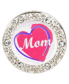 Mom's Shining Heart BLING Finders Key Purse®