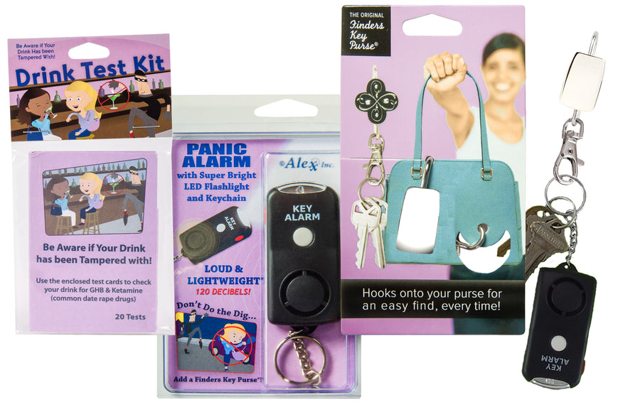 panic alarm, personal safety, personal safety accessories