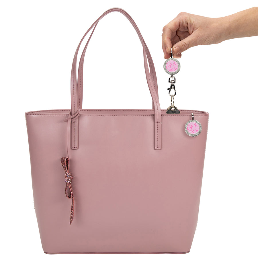Breast Cancer Awareness BLING Finders Key Purse®