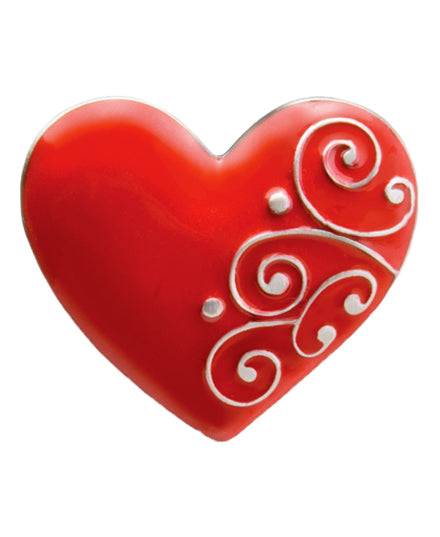 Ruby Heart Finders Key Purse®