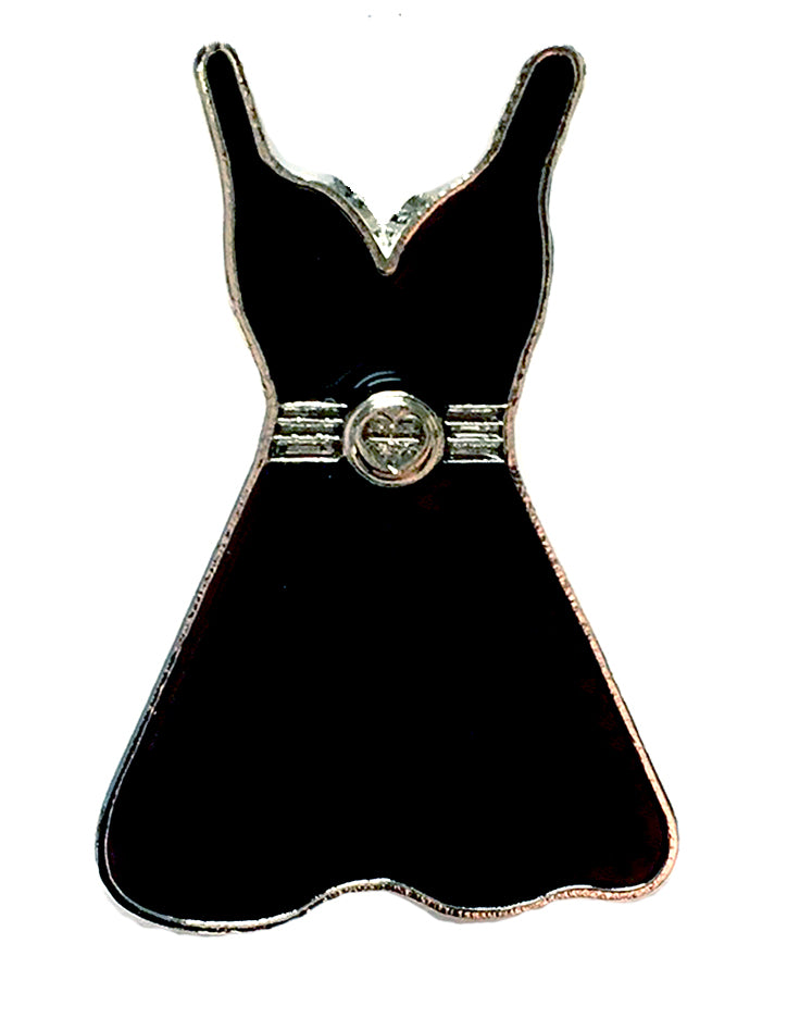 Black Dress with Heart at Waist Finders Key Purse®