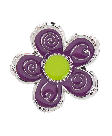 Purple Petals Finders Key Purse®