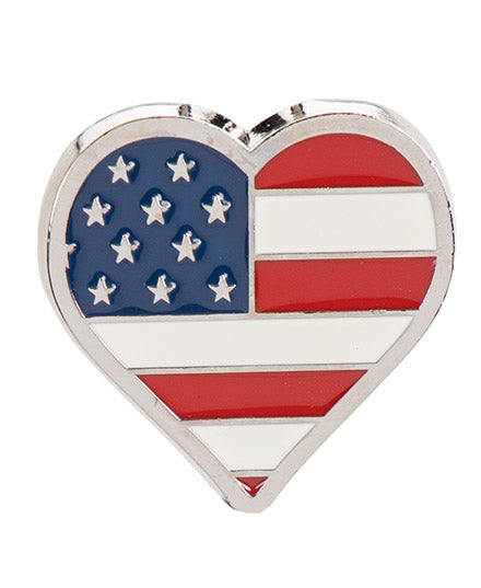 American Flag Heart Finders Key Purse®